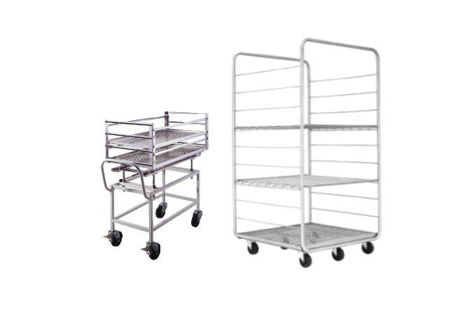 Racks, Shelves and Autoclave Loading Equipment