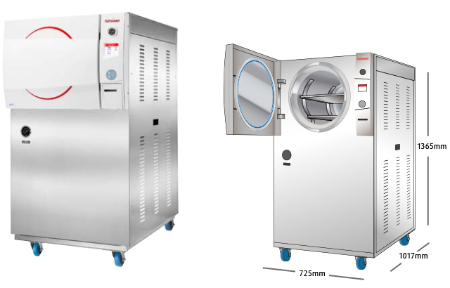 Medical Clinics & OR - Medium Autoclaves - 3870HSG D-Line - Tuttnauer