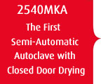 MKA - Manual Dental Autoclave with Closed Door Drying