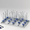 30 Narrow-necked Laboratory Glassware