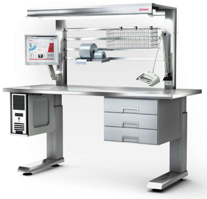 CSSD Packing Table for Hospitals - Preparing and Packing surgical instruments and equipment for sterilization - Steri-Center - Tuttnauer